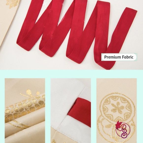 Floral Embroidered Maxi Gown Pearl | Women Traditional Wedding Prom Dress - Picture 8 of 11